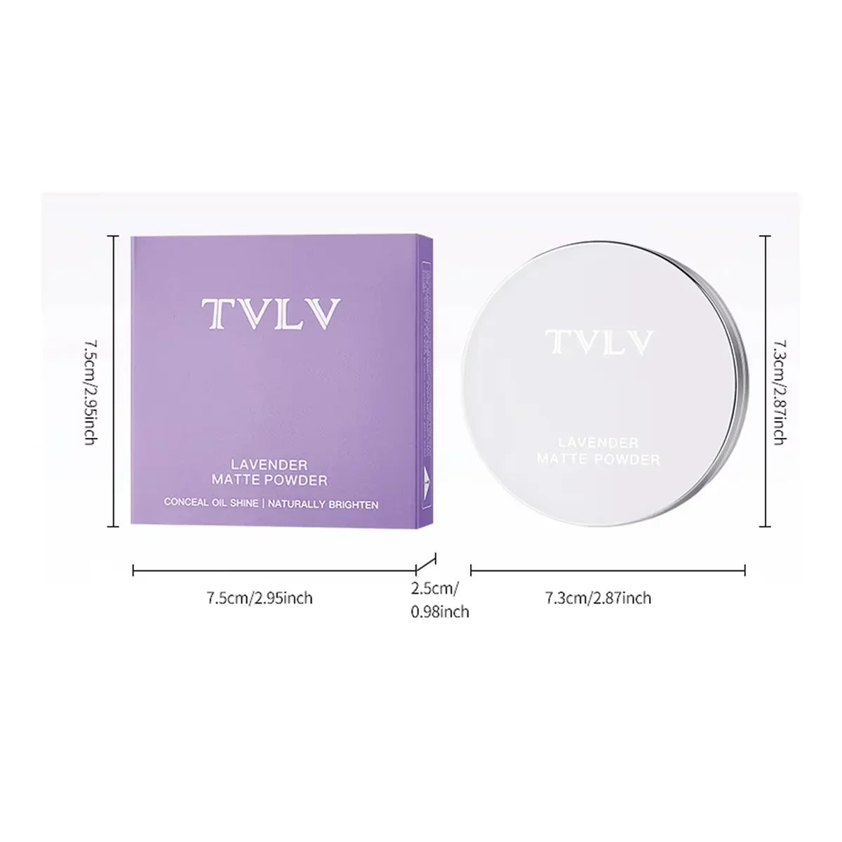 Flawless Lavender Matte Powder – All-Day Oil Control & Smooth Finish - STAR CARE