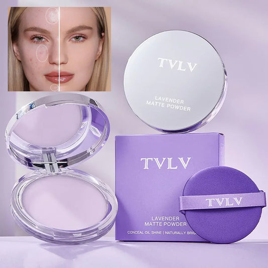Flawless Lavender Matte Powder – All-Day Oil Control & Smooth Finish - STAR CARE