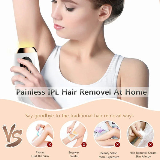 StarGlow™ Infinity Laser – 990K Flashes Hair Removal System - STAR CARE