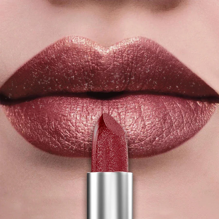 Bold & Shimmer Metallic Lipstick Set – 21 Vibrant Colors - STAR CARE