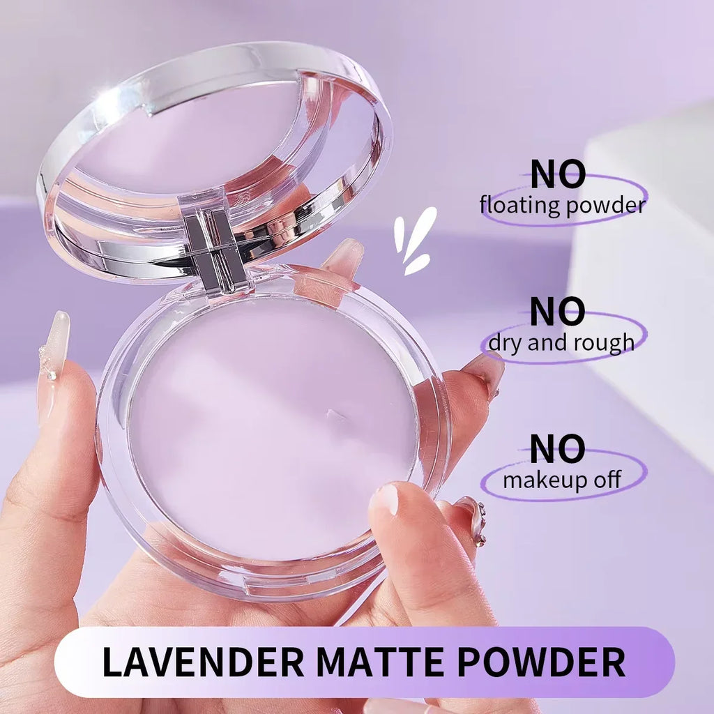 Flawless Lavender Matte Powder – All-Day Oil Control & Smooth Finish - STAR CARE