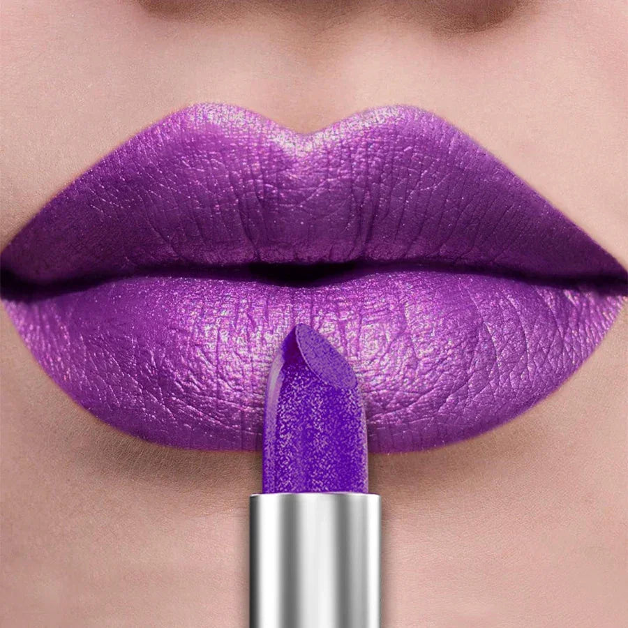 Bold & Shimmer Metallic Lipstick Set – 21 Vibrant Colors - STAR CARE