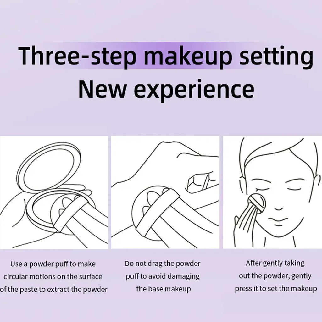 Flawless Lavender Matte Powder – All-Day Oil Control & Smooth Finish - STAR CARE