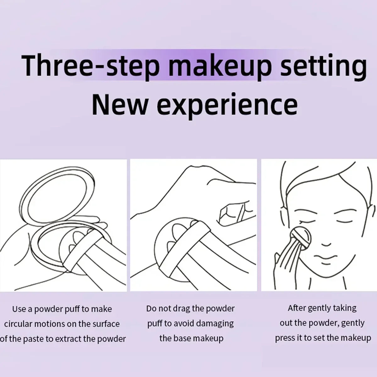 Flawless Lavender Matte Powder – All-Day Oil Control & Smooth Finish - STAR CARE